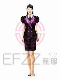 西餐領班接待服裝013