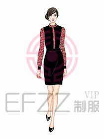 西餐領(lǐng)班接待服裝035