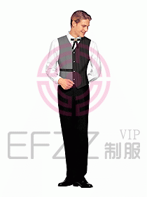 西餐服務生服裝068