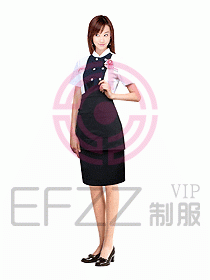 西餐服務生服裝073