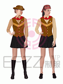 西餐服務(wù)生服裝074