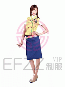 西餐服務(wù)生服裝076