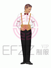 西餐服務生服裝084