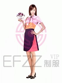 西餐服務生服裝087