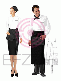 西餐服務(wù)生服裝106
