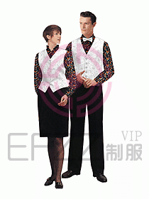 西餐服務(wù)生服裝110