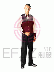 西餐服務(wù)生服裝133