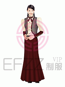 西餐服務生服裝135