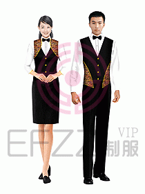 西餐服務生服裝145