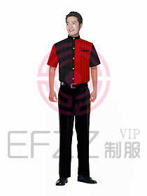 西餐服務生服裝166