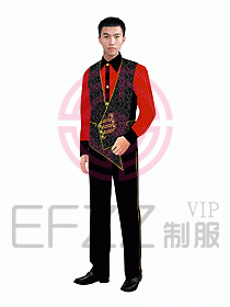 西餐服務生服裝169