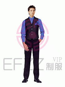 西餐服務生服裝233