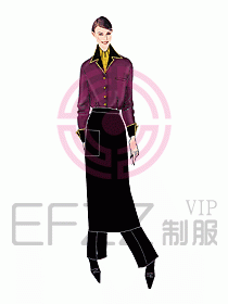 西餐服務生服裝240