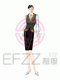 西餐服務生服裝245