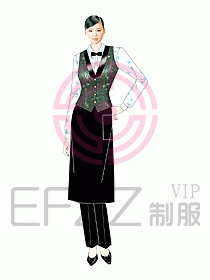 西餐服務生服裝248