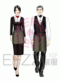 西餐服務生服裝261
