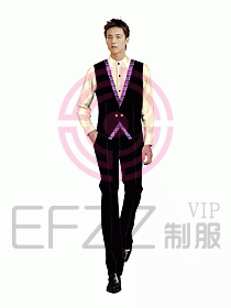 西餐服務生服裝265