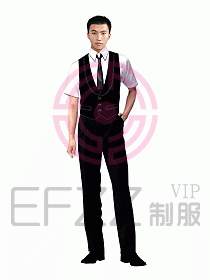 西餐服務生服裝273