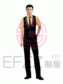 西餐服務(wù)生服裝286