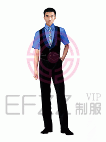 西餐服務生服裝298