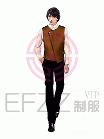 西餐服務生服裝319