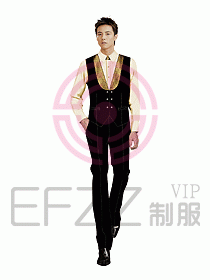 西餐服務生服裝323