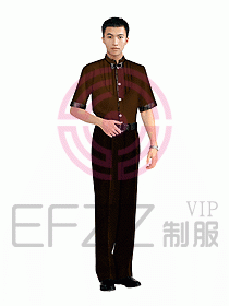 西餐服務(wù)生服裝327