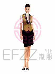 西餐服務生服裝336