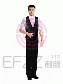 西餐服務生服裝335