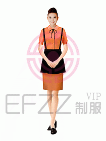 西餐服務生服裝342