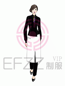 西餐服務生服裝383