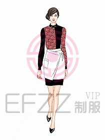 西餐服務生服裝387