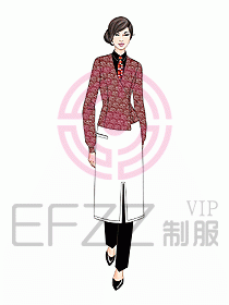 西餐服務(wù)生服裝389