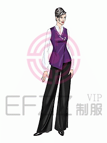 西餐服務(wù)生服裝393