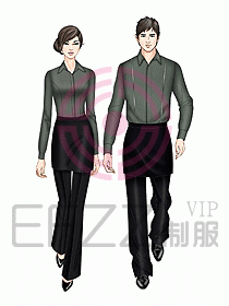 西餐服務生服裝410