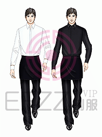 西餐服務生服裝413