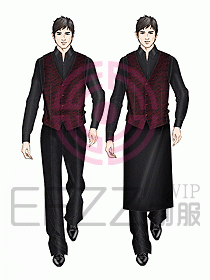 西餐服務生服裝420