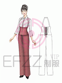 西餐服務生服裝425