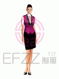 西餐服務生服裝445