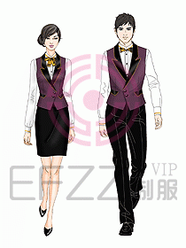 西餐服務(wù)生服裝447