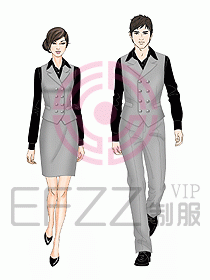 西餐服務(wù)生服裝455