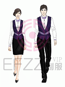 西餐服務生服裝456