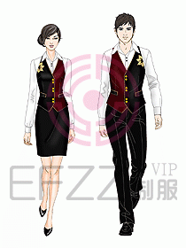 西餐服務生服裝460