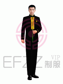 中餐服務員制服166