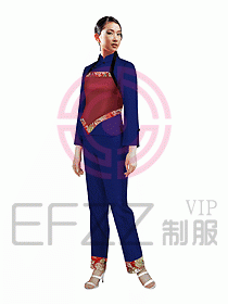 中餐服務員制服256