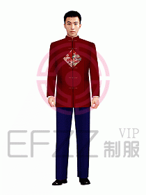 中餐服務員制服255