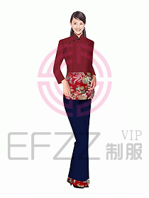 中餐服務員制服261