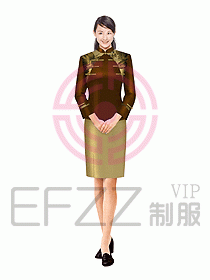 中餐服務員制服306