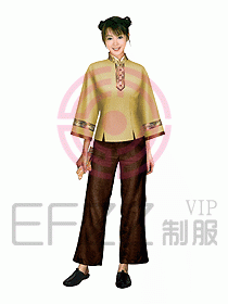 中餐服務員制服314