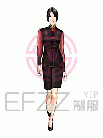 中餐服務員制服337